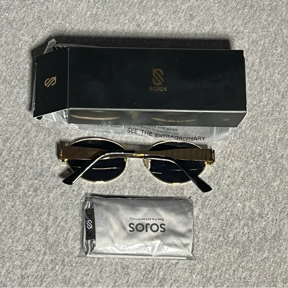 Oval Sunglasses Unisex Shades UV400 Protection Sojos